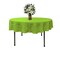 72-Inch Round Tablecloth 100% Polyester Poplin Wrinkle Resistant Durable Cover